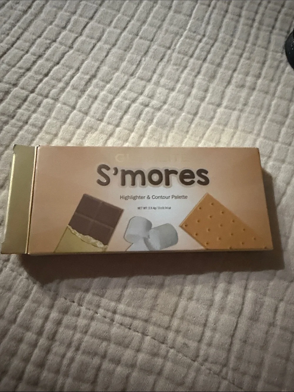 Glamlite S'mores Highlighter & Contour Palette - Beige/Tan Packaging